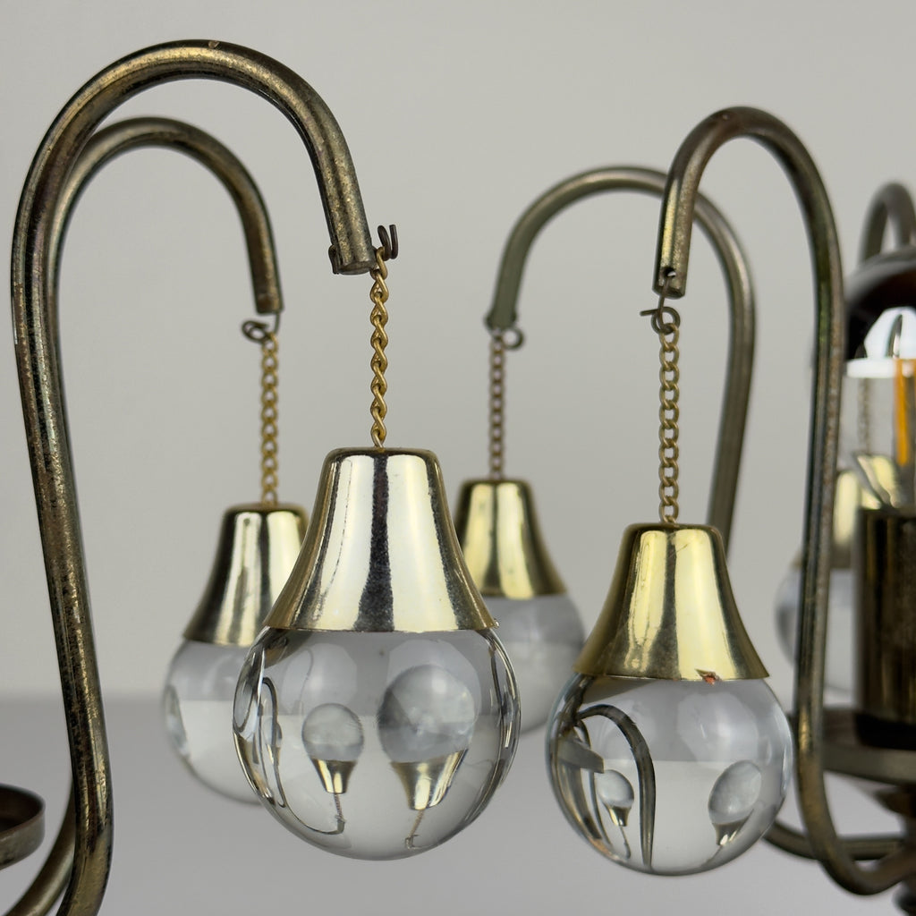 Vintage murano table lamps, Set of 2, Italy 1960s