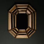 Vintage Octagonal Murano Mirror, Italy 1950s