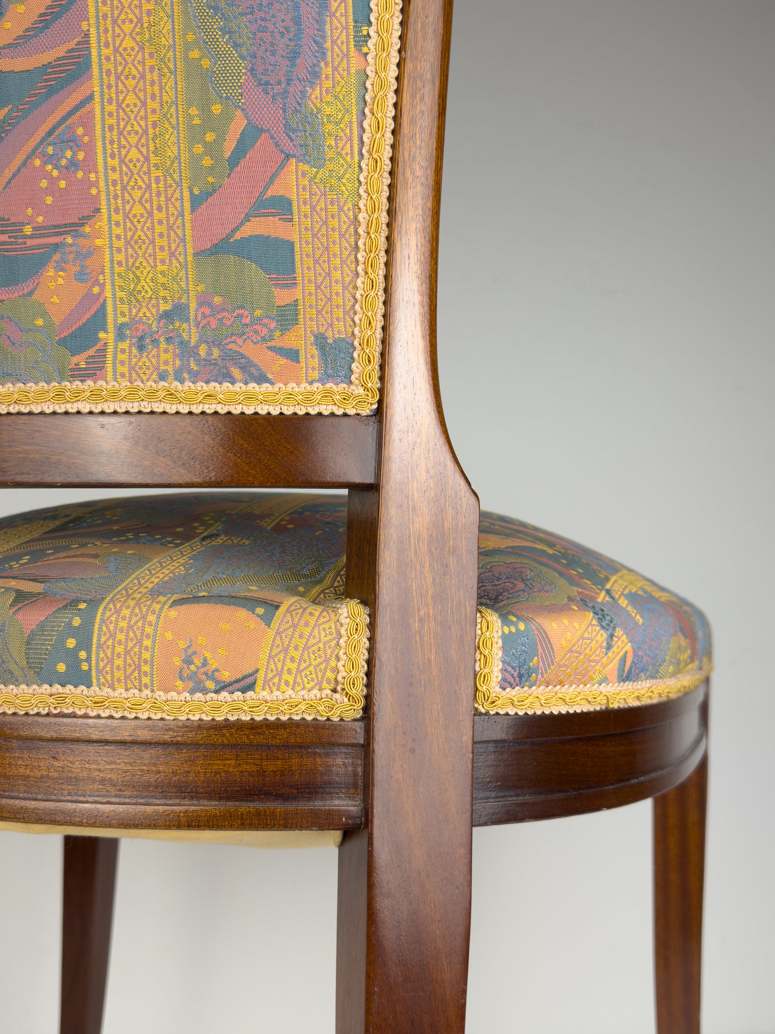 Vintage dining chairs, Set of 4, Italy 1950s