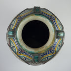 Vintage Moroccan Palatial Pottery Vase, Morocco 1930-50ss