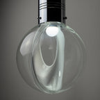 Vintage pendant lamp Membrane by Toni Zuccheri for Venini, Italy 1960s