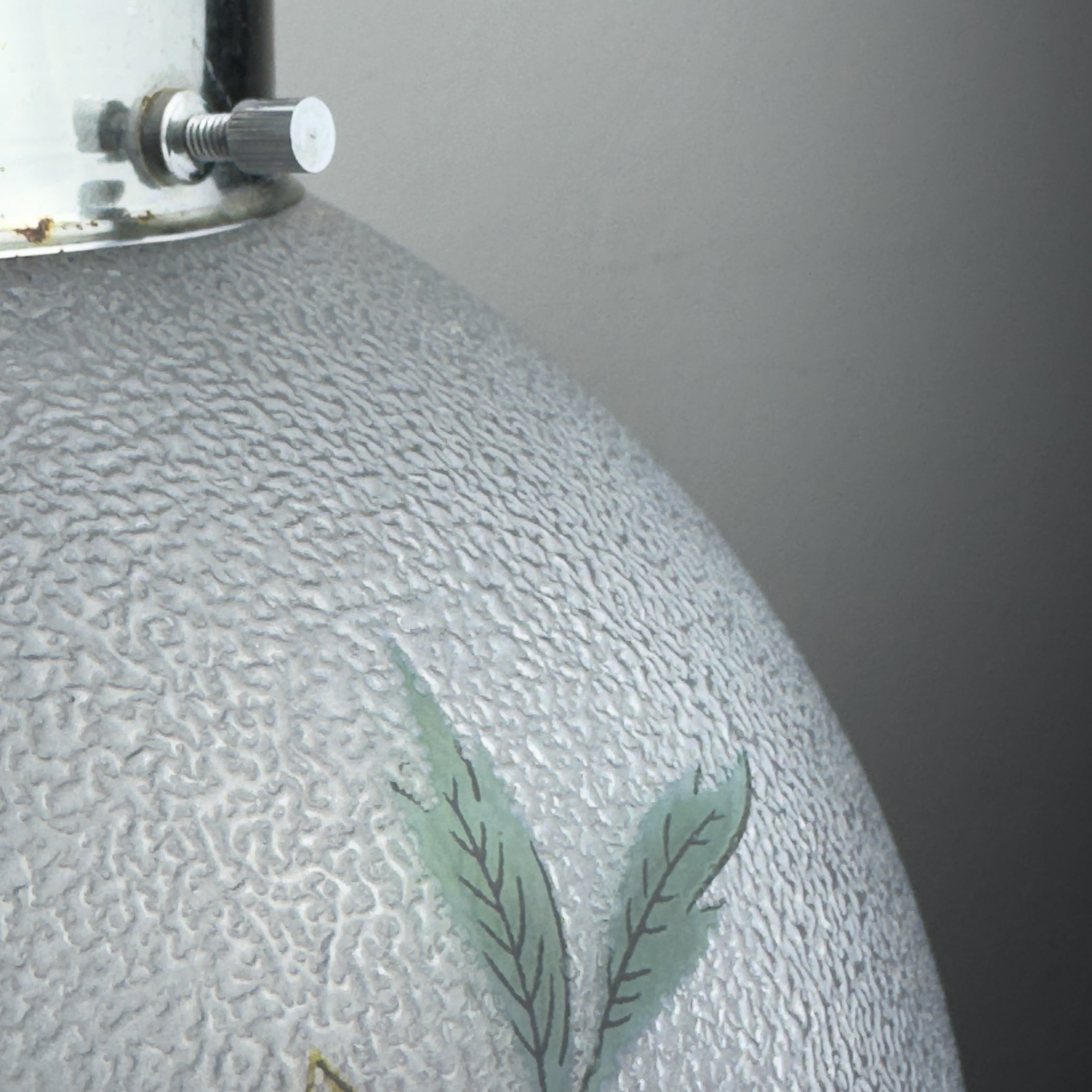 Vintage Pendant Light Flower, Italy 1960s