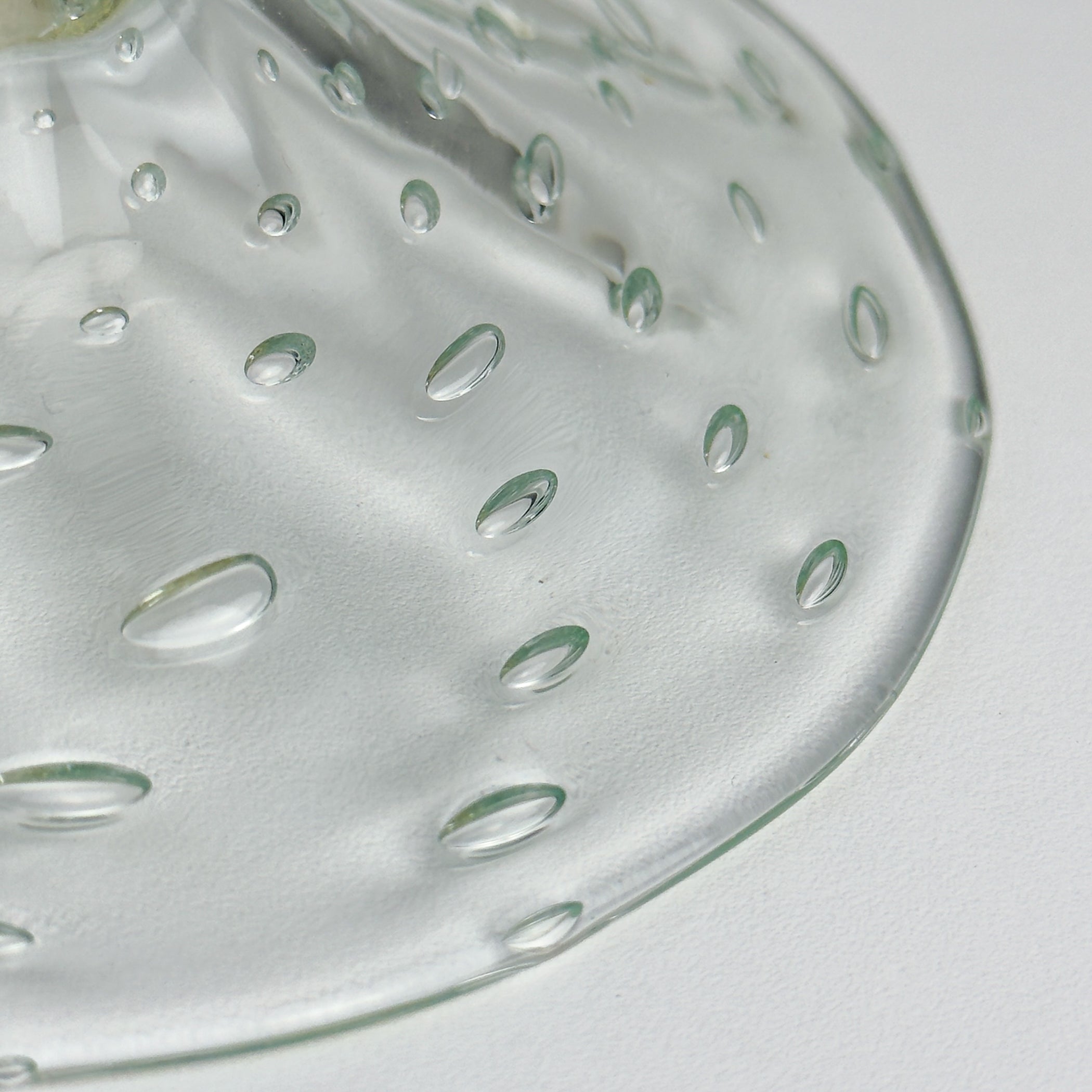Original Murano glass table lamp by Barovier and Toso, Italy 1980s