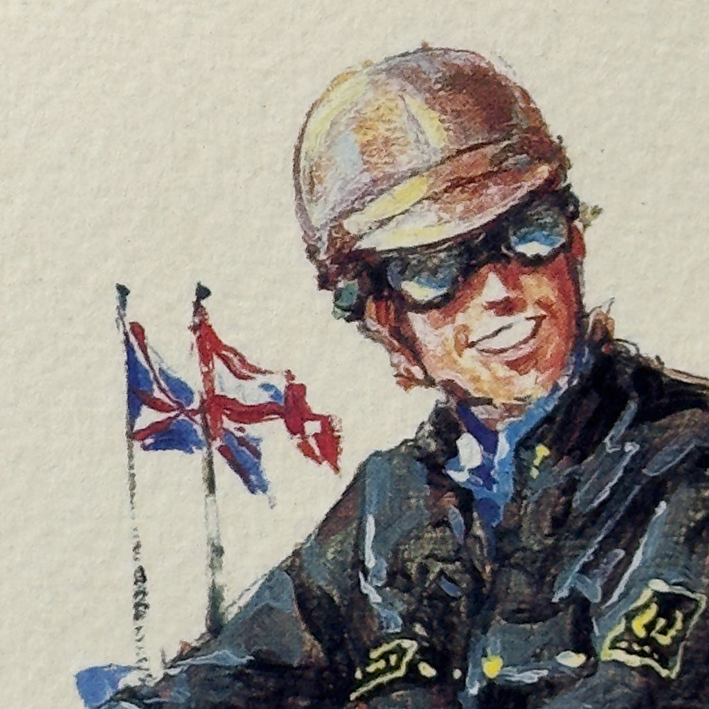 Limited edition lithograph 103/200 by Brioschi, Italy, 1970s