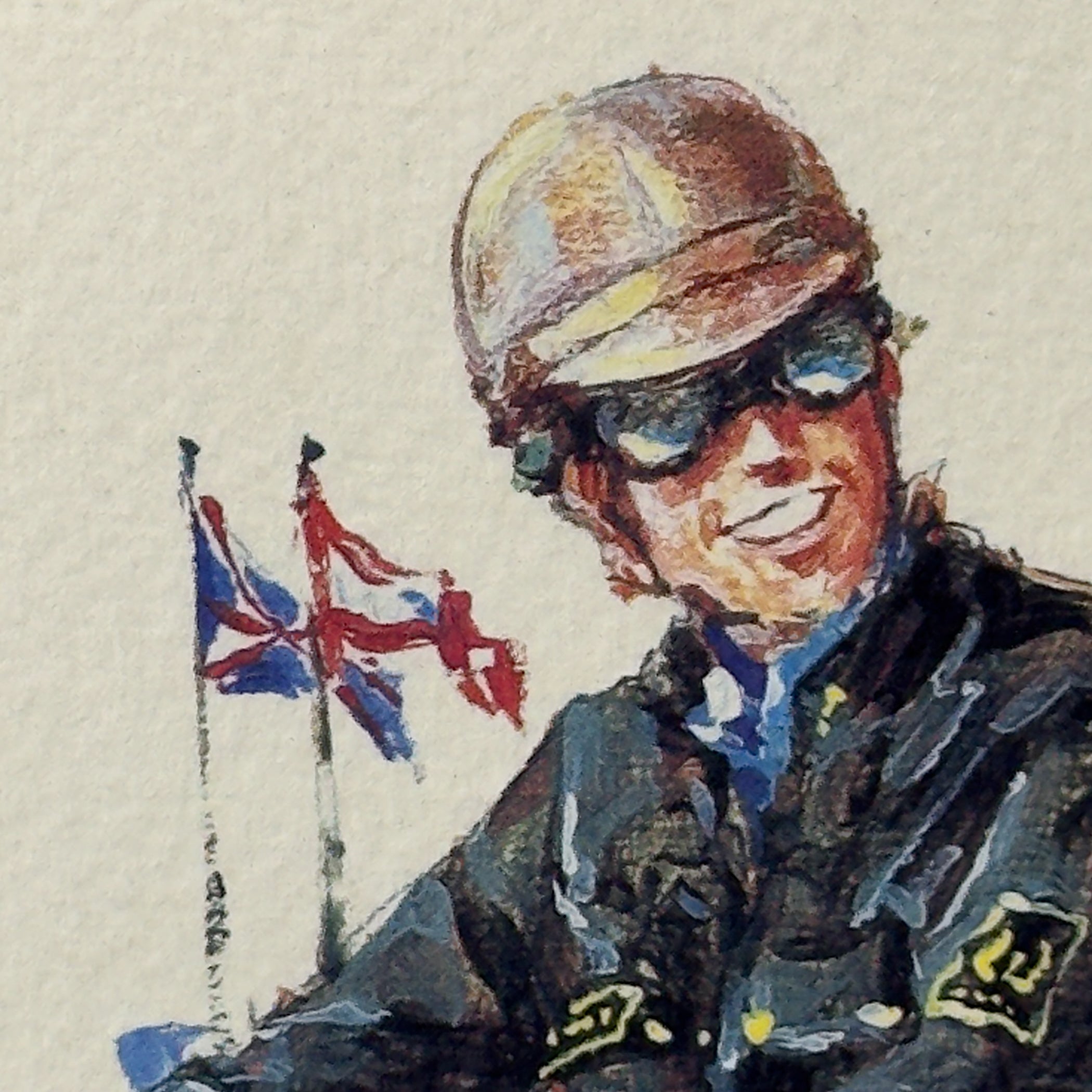 Limited edition lithograph 103/200 by Brioschi, Italy, 1970s