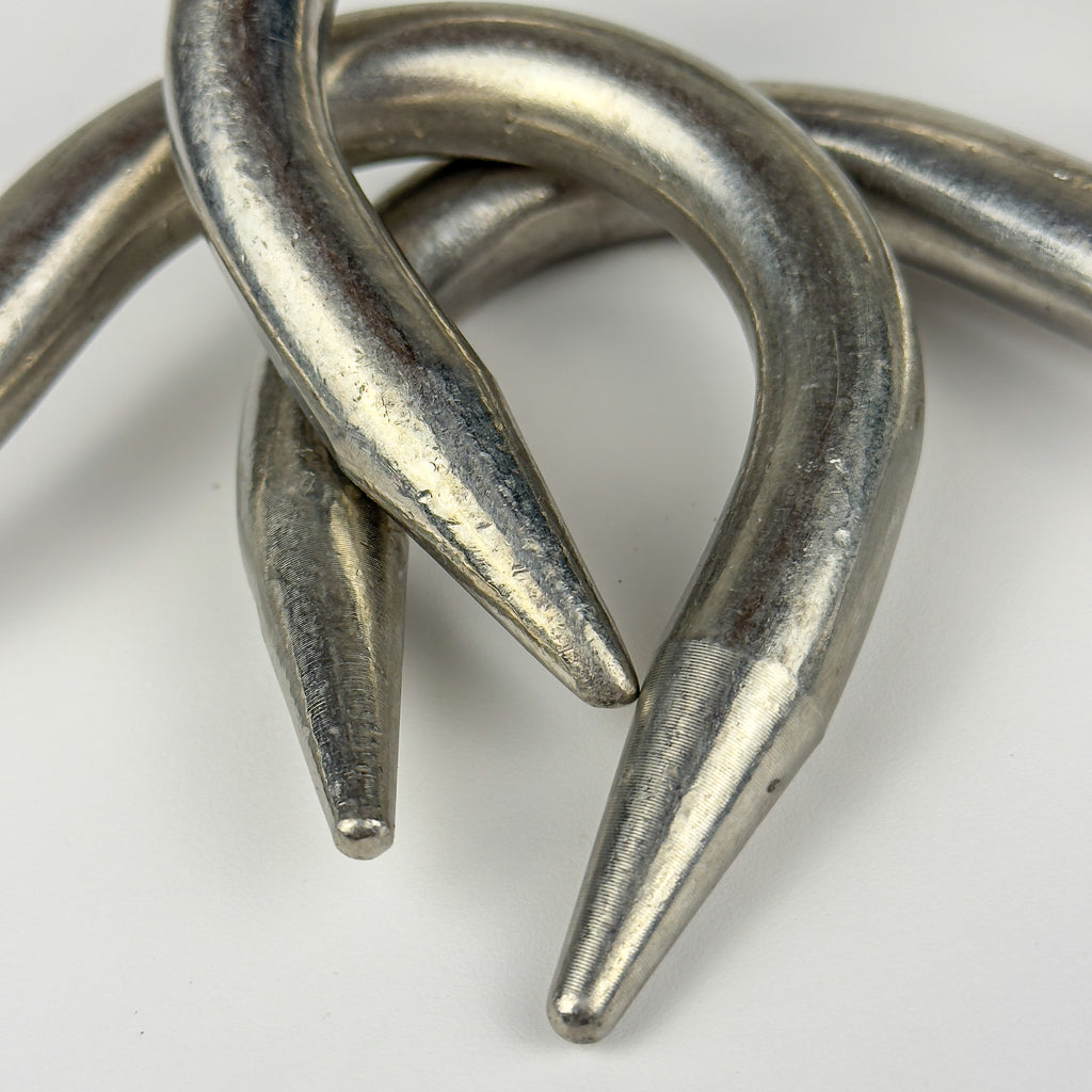 Vintage Iron Steel Butchers Hook, Austria 1970s
