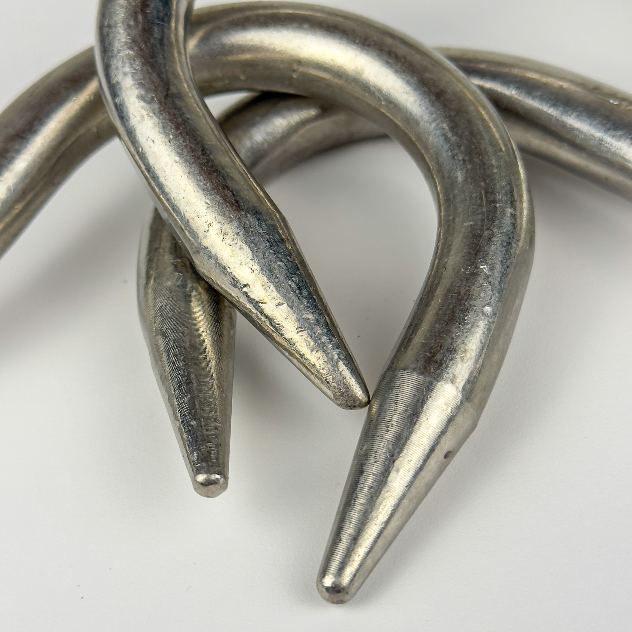 Vintage Iron Steel Butchers Hook, Austria 1970s