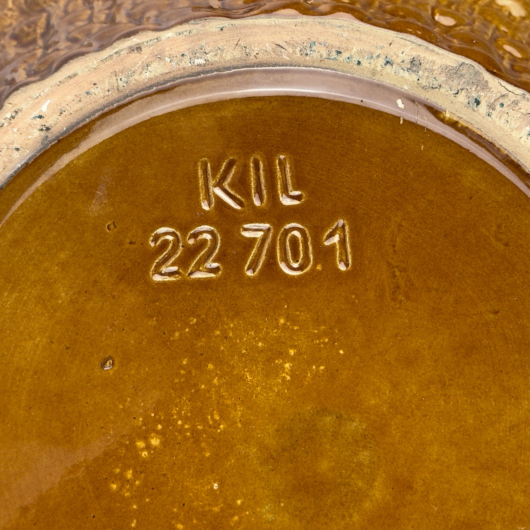 Vintage Ceramic table lamp LAVA by KIL Liboje, Yugoslavia, 1960s