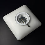 Mid-Century Murano Ceiling Lamp Vetreria De Majo, Italy 1970s