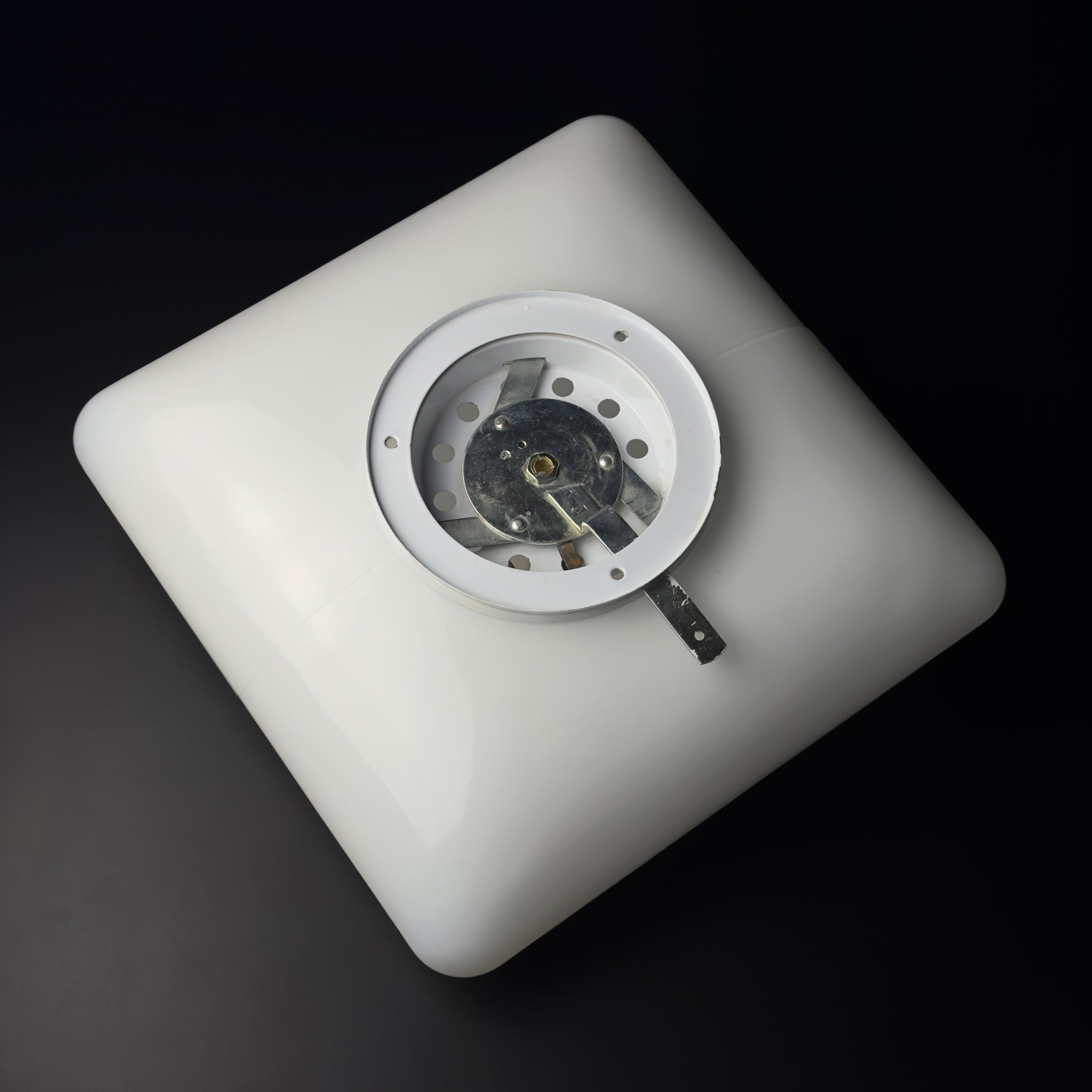 Mid-Century Murano Ceiling Lamp Vetreria De Majo, Italy 1970s
