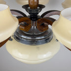 Art Deco Large Chandelier, Italy 1950s