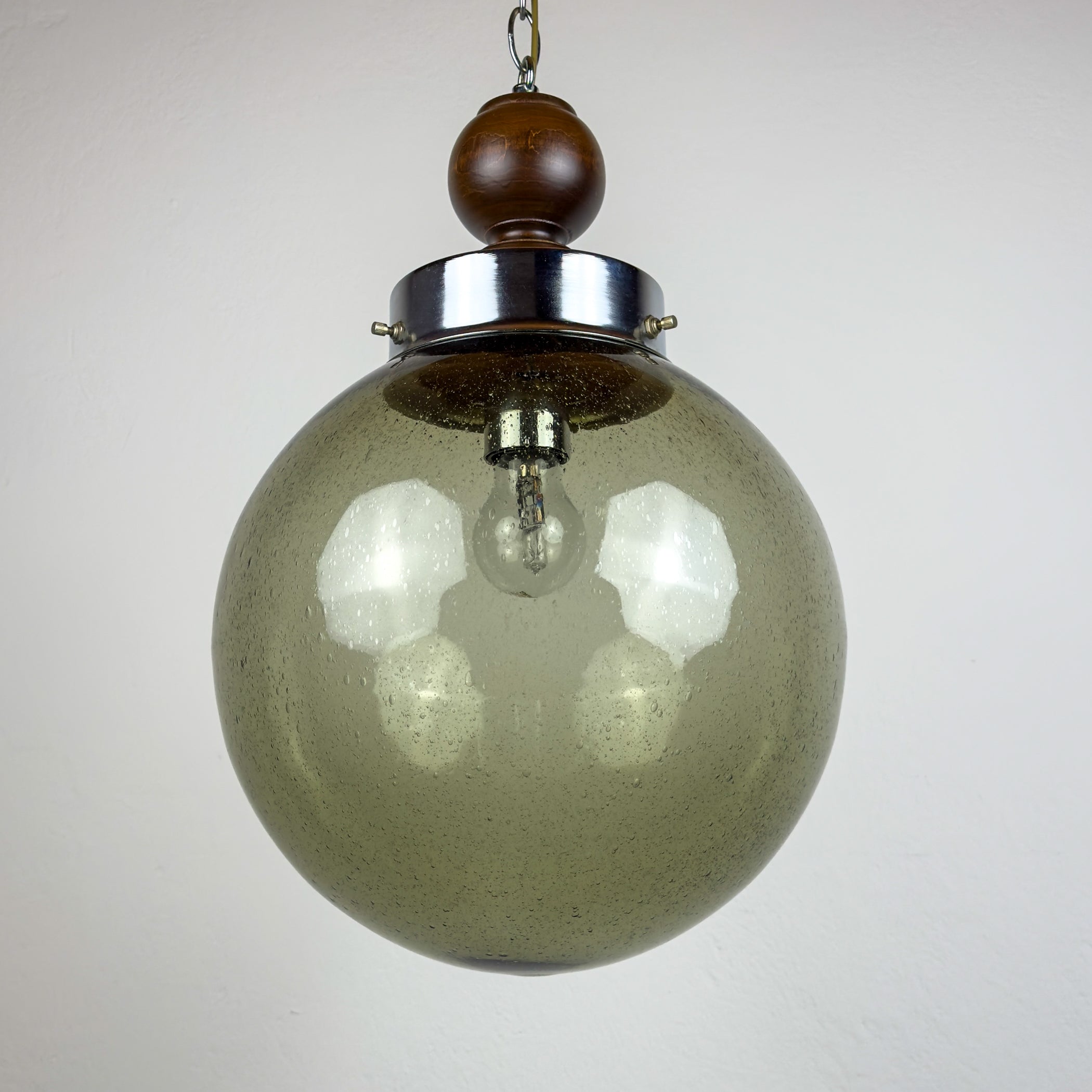 Vintage Murano glass pendant lamp, Italy 1960s
