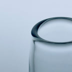 Original blue glass vase by Per Lütken for Holmegaard, Denmark, 1960s
