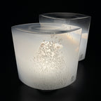 Pair of murano table lamps Idra by Rosanna Tosa for Leucos, Italy 1980s