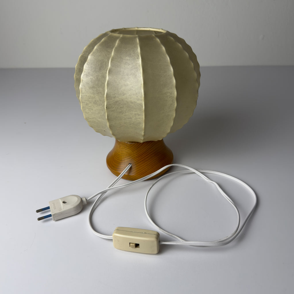 Mid-century table lamp Cocoon, Italy 1960s