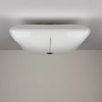 Mid-Century Murano Ceiling Lamp Vetreria De Majo, Italy 1970s