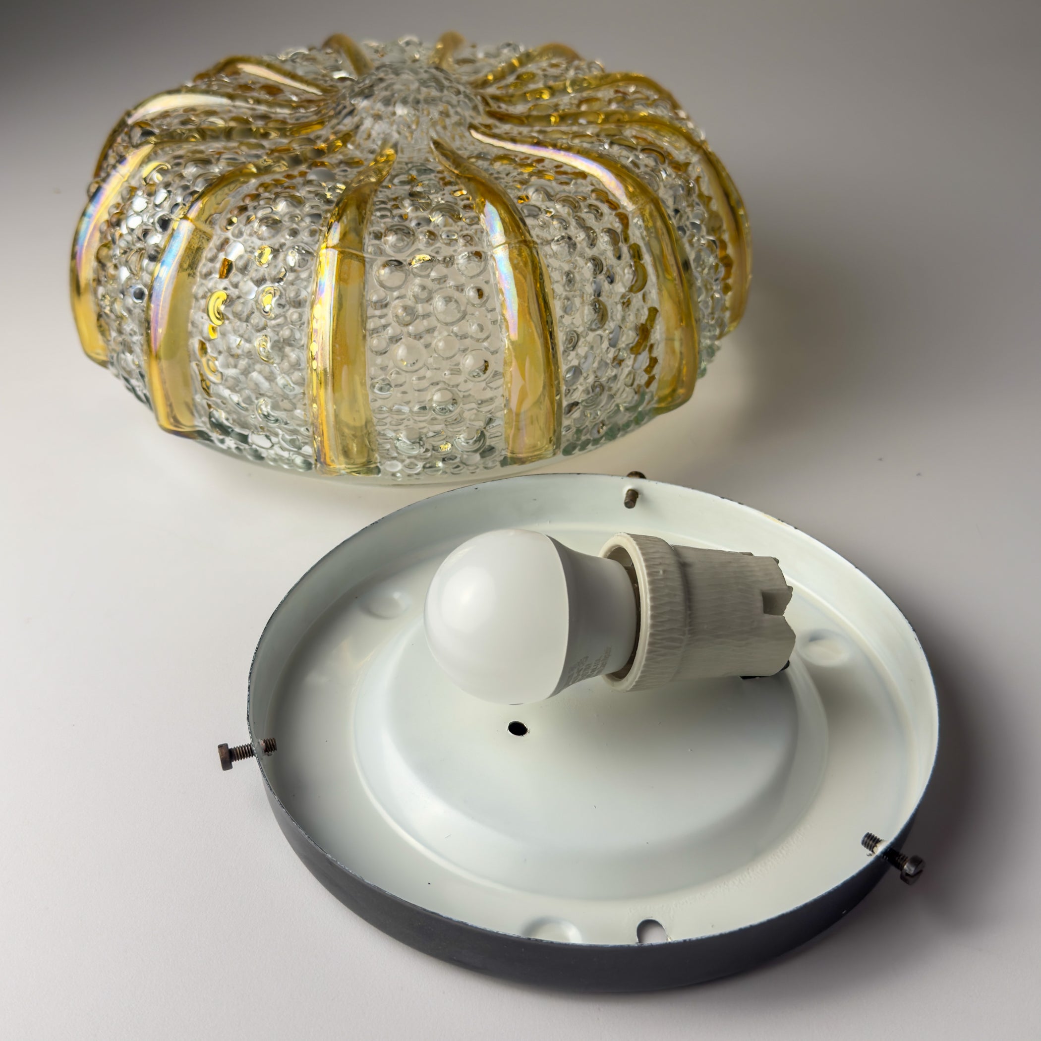 Vintage ceiling lamp Bulles by Briloner Leuchten, Germany 1970s