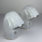 Table Lamp Osso by Carlo Nason for Mazzega, Italy 1970s, Set of 2