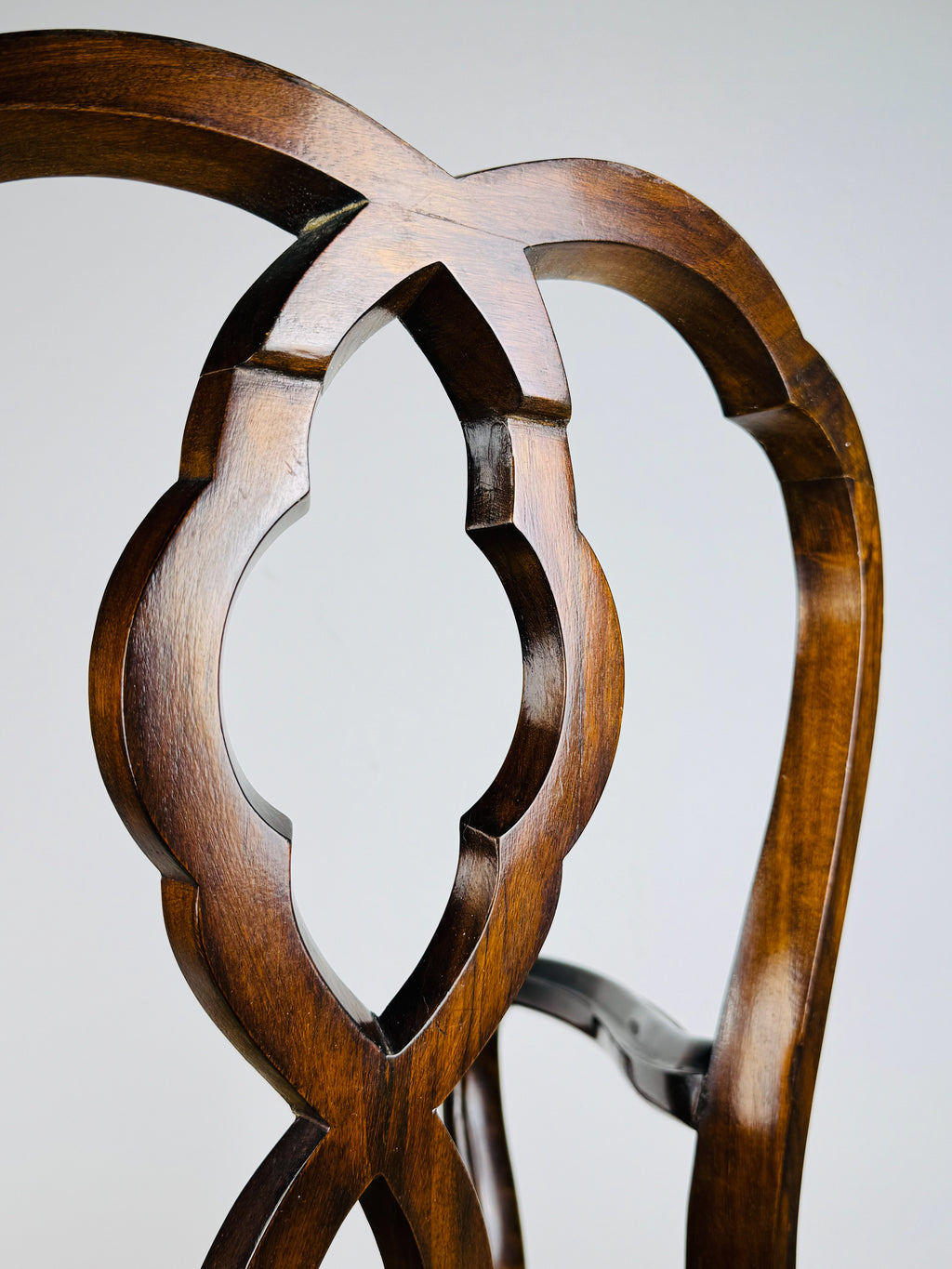 Vintage dining chair with arms, Italy 1950s