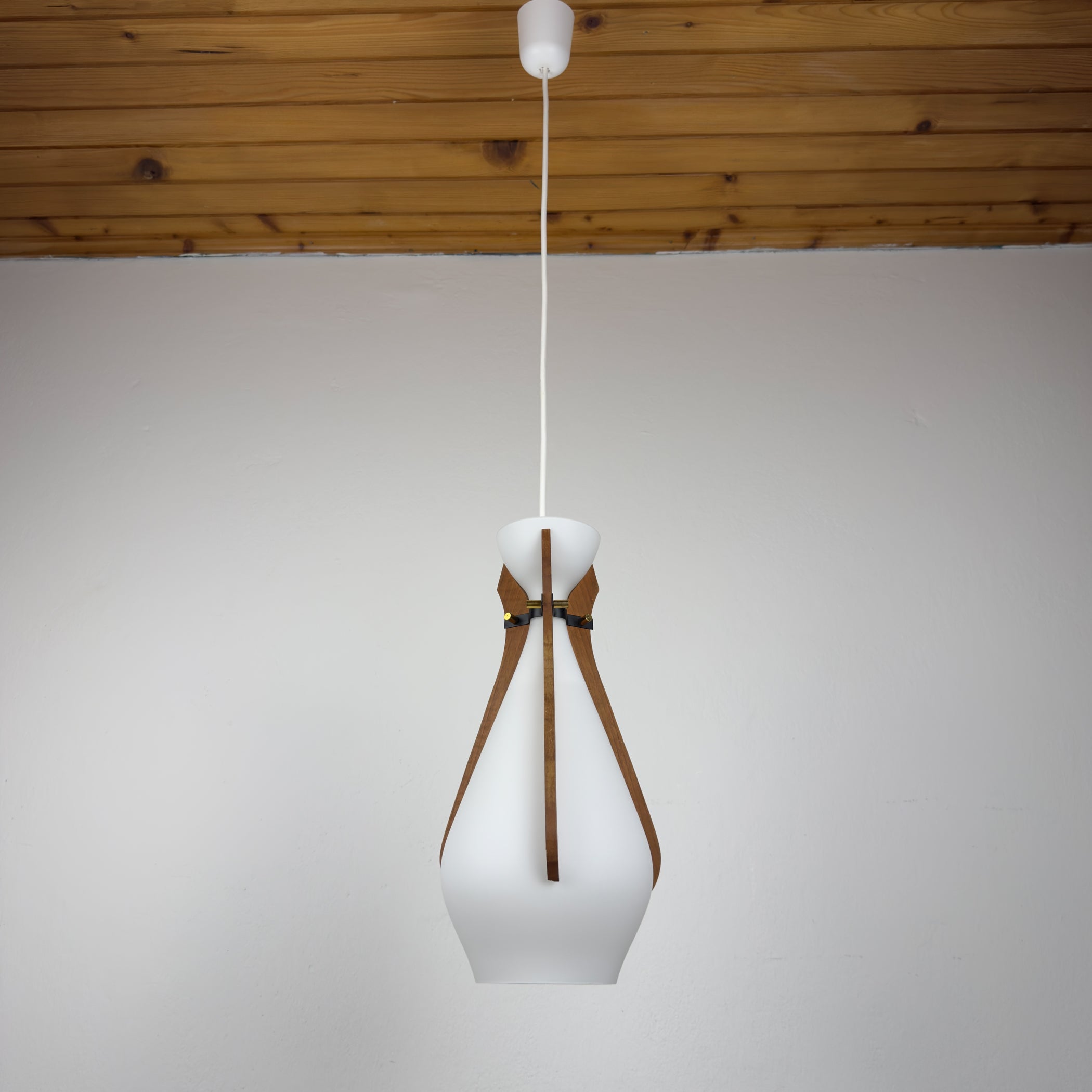 Vintage pendant lamp by Stilnovo, Italy 1950s