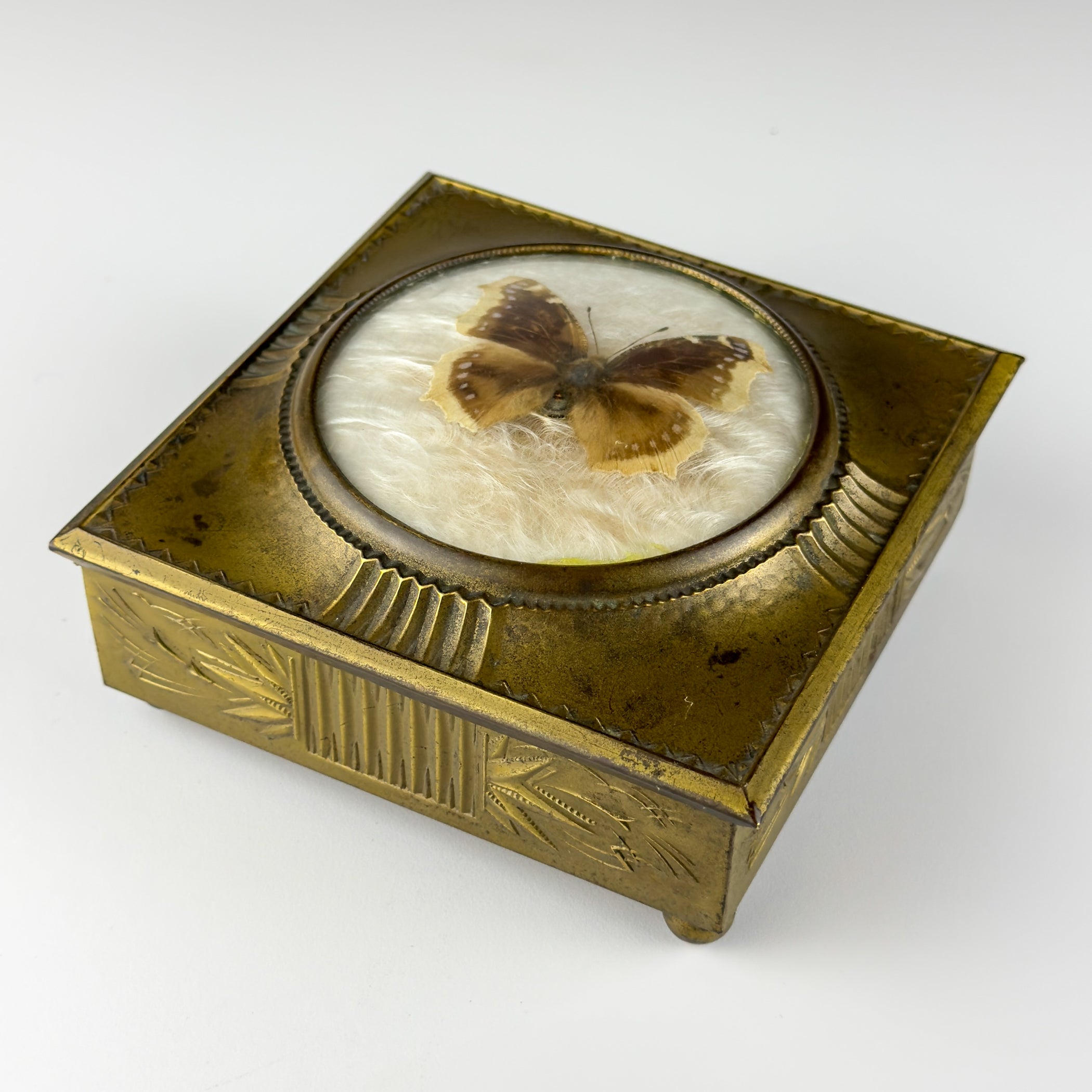 Vintage jewelry box by Dralle, Germany 1930s