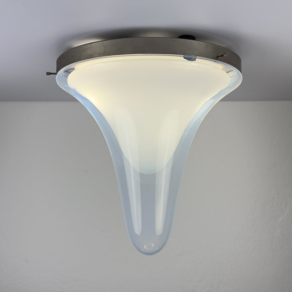 Original Murano table or ceiling lamp LS143, design Carlo Nason for AV Mazzega, Italy 1970s