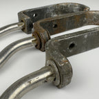 Vintage Iron Steel Butchers Hook, Austria 1970s