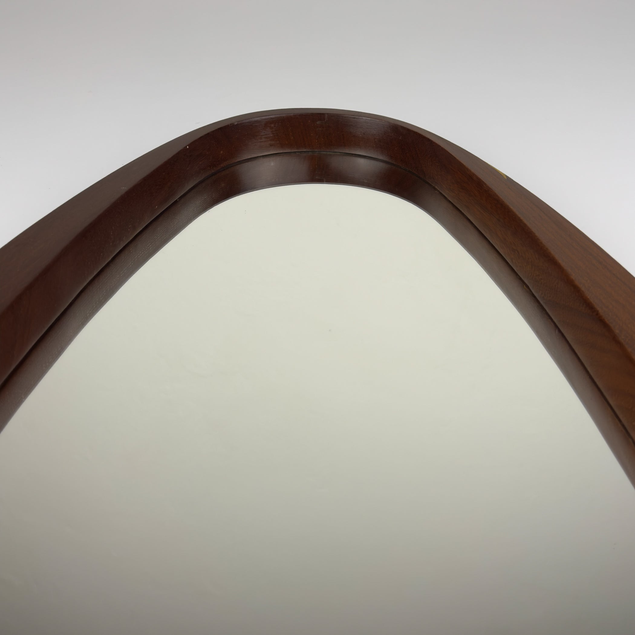 Mid-century Wall Mirror with Teak, Italy 1960s