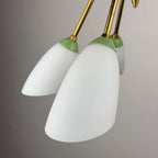 Vintage Stilnovo chandelier, Italy 1940-50s