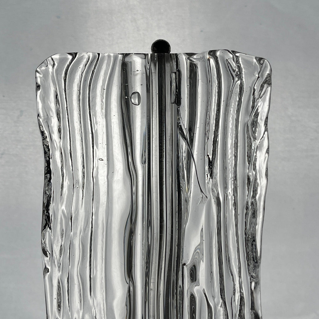 Mid-century murano glass chandelier Eliche by Venini Italy 1960s