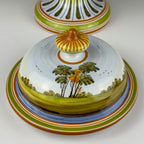 Vintage vase with lid by Lorenzo Di Stefano, Italy, late 20th Century
