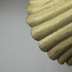Small vintage metal table lamp Tulip, Italy 1950s