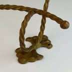 Antique bronze wall hook, Italy early 20th century