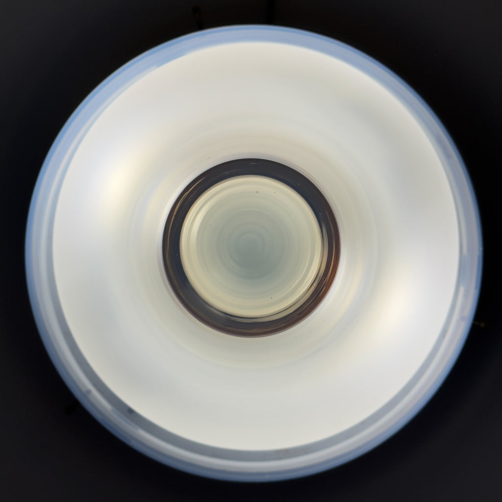 Original Murano table or ceiling lamp LS143, design Carlo Nason for AV Mazzega, Italy 1970s