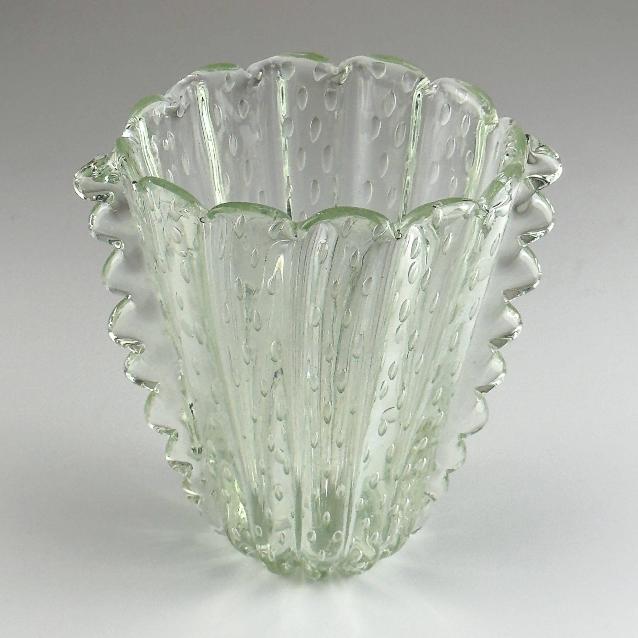 Vintage Murano glass Vase by Barovier & Toso, Italy 1930-40s