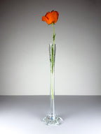 Large Crystal vase by Bohemia Crystalex, Czech Republic, 1990s