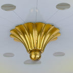 Art Deco Vintage Chandelier, Italy 1930s