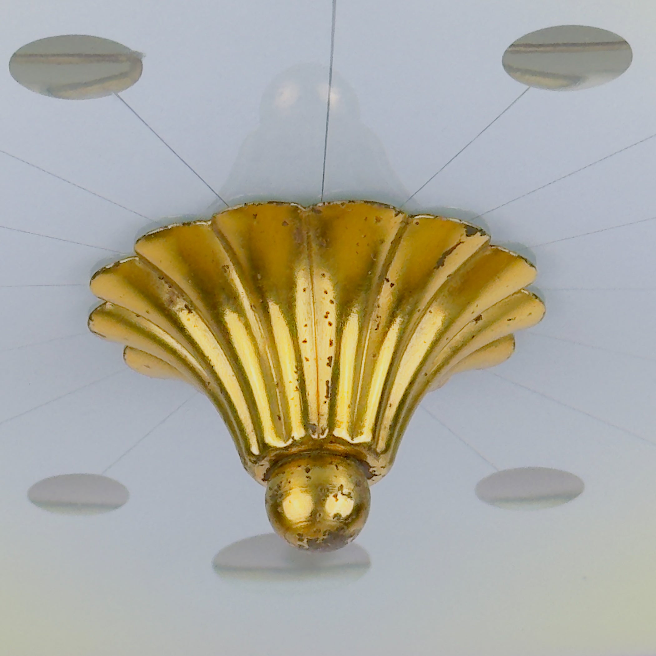 Art Deco Vintage Chandelier, Italy 1930s