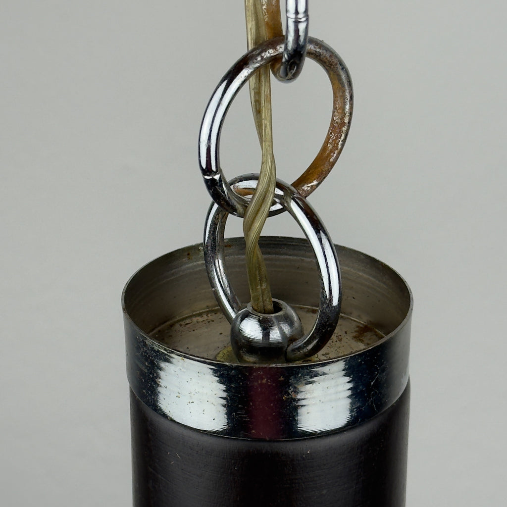 Vintage Pendant Light Flower, Italy 1960s