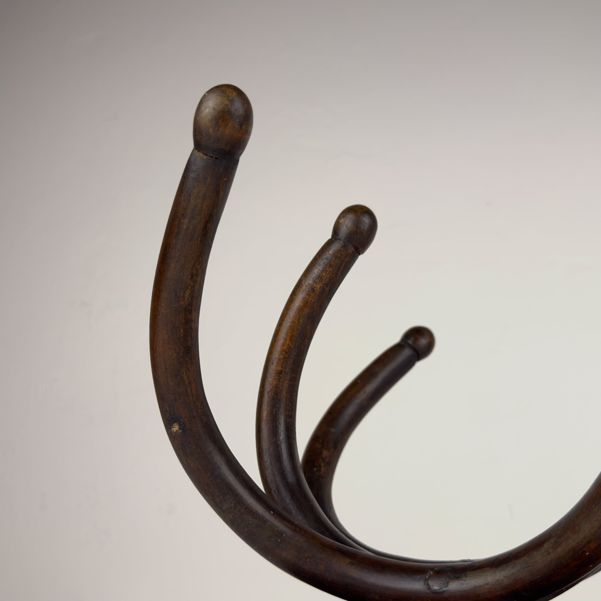 Antique Bentwood Wall Coat Rack by Thonet, Austria, 1920s