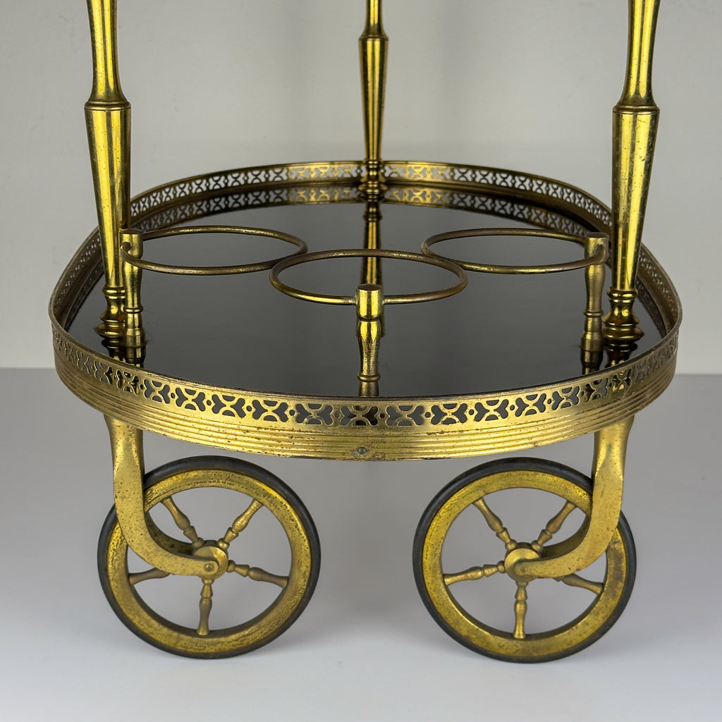 Vintage Bar Cart, Italy 1960s, Mid-Century modern