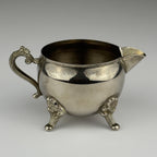 Vintage Metal Coffee or Tea Set of 3, Italy 1980s