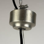 Vintage metal pendant lamp by Elio Martinelli for Martinelli Luce, Italy 1960s