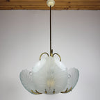Antique chandelier, in style of Pietro Chiesa For Fontana Arte, Italy, 1930s