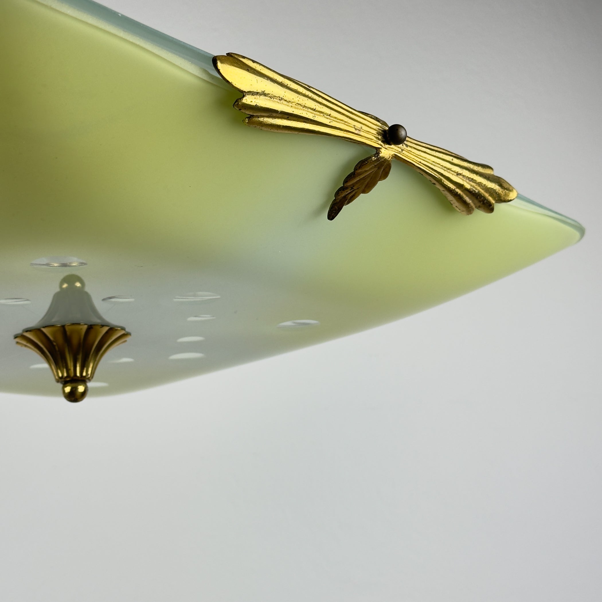 Art Deco Vintage Chandelier, Italy 1930s