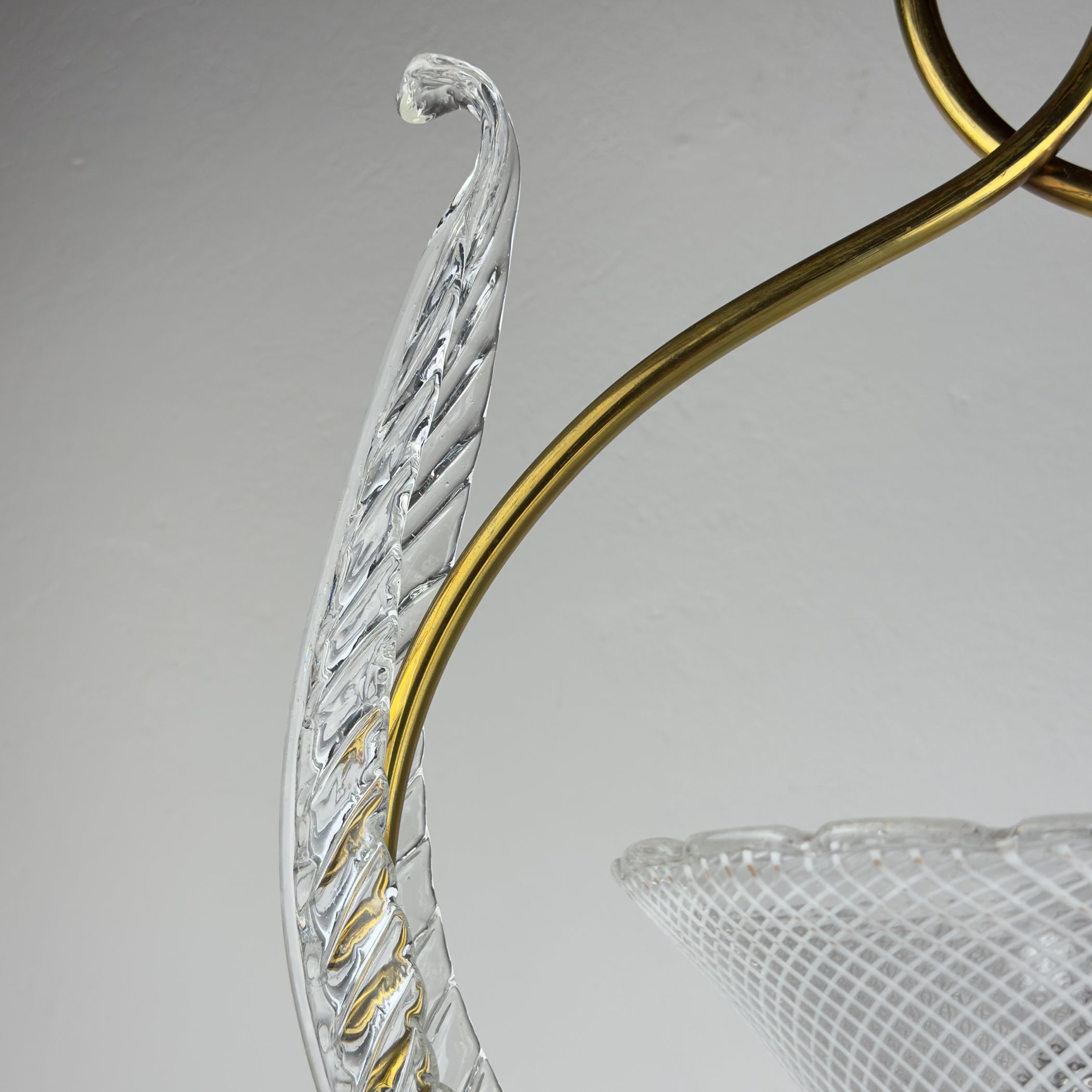 Vintage Murano chandelier by Barovier & Toso, Italy 1930s