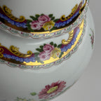 Vintage porcelain ginger jar by Limoges, France, 1970s
