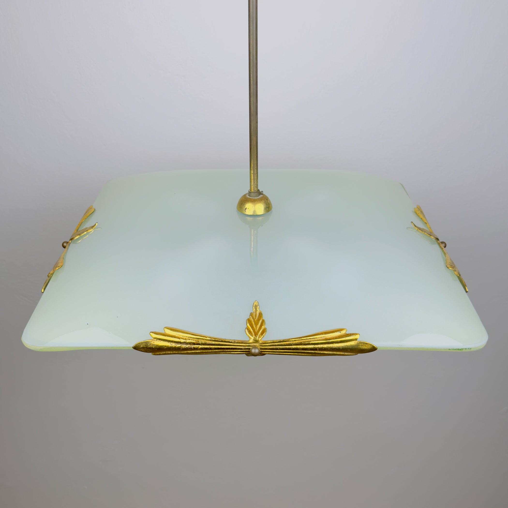 Art Deco Vintage Chandelier, Italy 1930s
