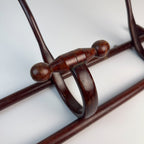 Antique Wooden Coat Rack, Italy 1930s