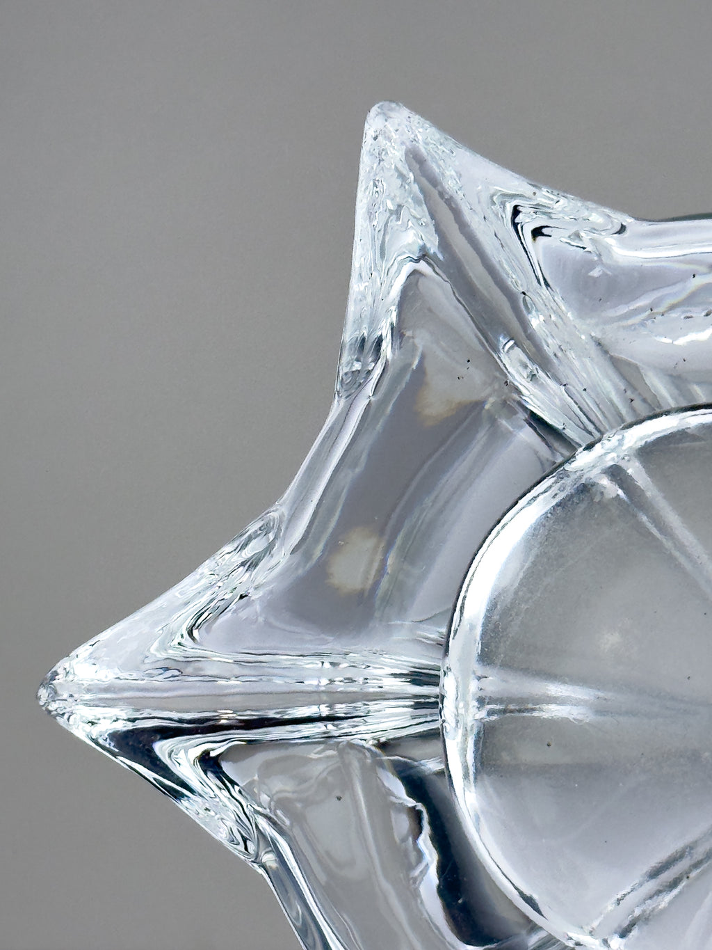 Large Crystal vase by Bohemia Crystalex, Czech Republic, 1990s